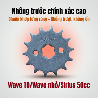Nhông Sên Dĩa Giá Rẻ: Dĩa đen - Sên đen - 428 9 ly (14T-36T-106L) – Wave TQ/Wave nhỏ/ Sirius 50cc