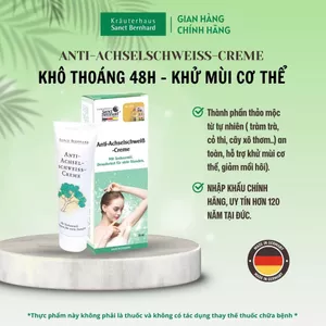 Kem khử mùi cơ thể ,ngăn ngừa mồ hôi 48 giờ chiết xuất tràm trà CHLB Đức