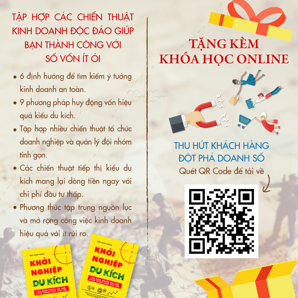 Sách - Khởi Nghiệp Du Kích (Tái Bản) - Kinh Doanh Ít Vốn - Vận Dụng Nguồn Lực Nhỏ Chiến Thắng Cuộc Chơi Lớn