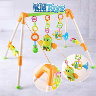 Kệ xúc xắc chữ A KidToys – đồ chơi treo đa giác quan nhựa an toàn cho bé