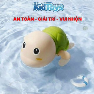 Set 5 đồ chơi tắm rùa cua cá vịt ếch KidToys – đồ chơi nhà tắm cho bé