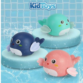 Set 5 đồ chơi tắm rùa cua cá vịt ếch KidToys – đồ chơi nhà tắm cho bé
