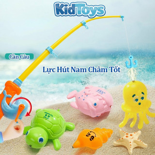 Bộ Đồ Chơi Câu Cá Nam Châm KidToys 42 Chi Tiết - Giải Trí Bé Yêu, Khám Phá Thế Giới Cá