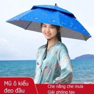 Ô đội đầu Câu Cá 2 Tầng - Dội Đầu Đi Câu, Đi Du Lịch, Đi Chơi