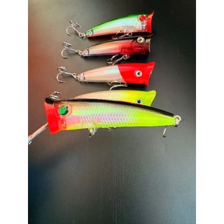 mồi câu pop 8.5cm 10gam câu chẽm vược măng nhòng chét lưỡi toman 4x chống rỉ sét