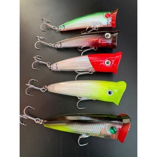 mồi câu pop 8.5cm 10gam câu chẽm vược măng nhòng chét lưỡi toman 4x chống rỉ sét