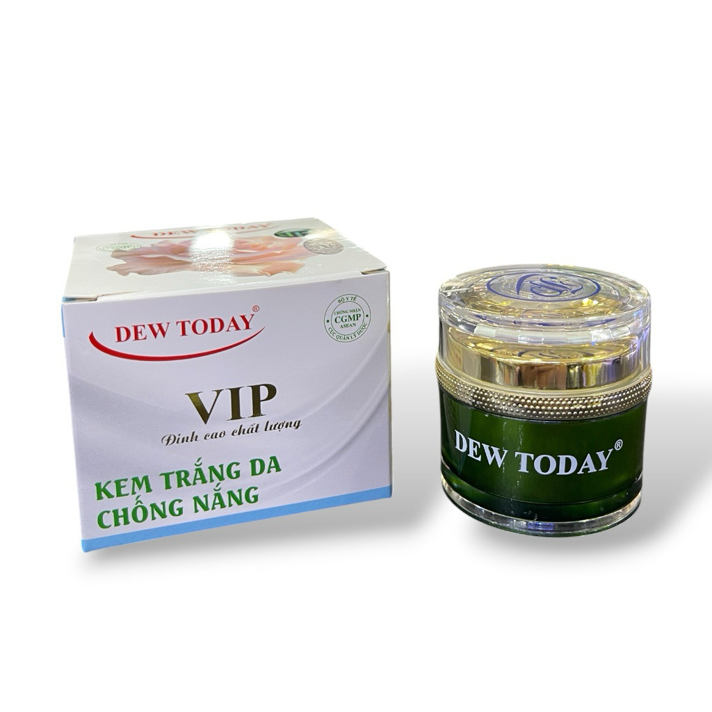 Kem Trắng Da Chống Nắng DEW TODAY VIP – Dưỡng Trắng, Chống Nắng, Dưỡng Ẩm, Ngừa Lão Hóa – Hũ 10g
