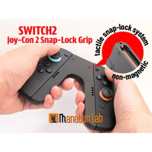 Tay Cầm Grip Joy-Con 2 Switch 2 Snap-Lock | Khóa Gài Chắc Chắn, Chống Trượt