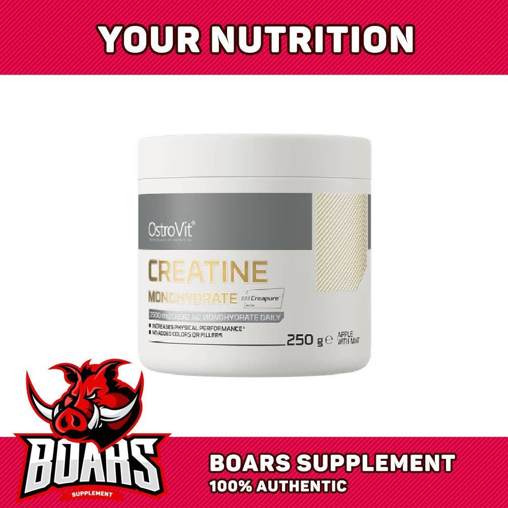 OSTROVIT CREATINE MONOHYDRATE CREAPURE - CREATINE TINH KHIẾT, HỖ TRỢ TĂNG CƠ TỐI ƯU