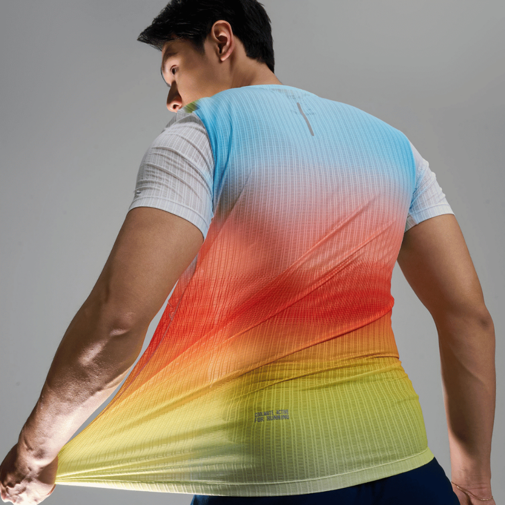 [MUA 3 GIẢM 30%]Áo thun thể thao đa năng AirFlow Exdry Gradient chạy bộ, pickleball siêu nhẹ Coolmate