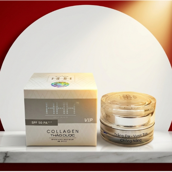 Kem HHH (Xám) Thảo Dược Collagen - Kem Face Giúp Sáng Da Mờ Thâm Ngừa Mụn Nám Hiệu Quả