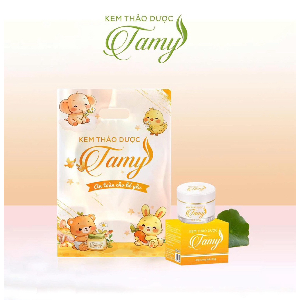 [HOẢ TỐC - TINH CHẤT MỚI KHÔNG MÙI HƯƠNG] KEM THẢO DƯỢC TAMY PHARMA TINH CHẤT LÁ TRẦU KHÔNG DÀNH CHO MỌI LỨA TUỔI - 6G