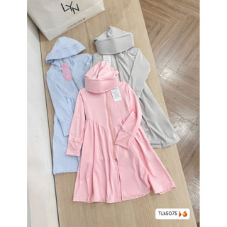 [LOẠI 1] Áo Váy Chống Nắng Toàn Thân Cho Bé hàng cotton lạnh CAO CẤP - áo chống nắng trẻ em dáng dài