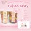Combo Bánh Ăn Vặt Ân Cần - Dịu Dàng 2 Hũ 250 - 500ml Tuệ An Tasty Quế Cuộn Caro Macaron Hạnh Nhân, Dinh Dưỡng Cho Bé