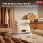 Bàn ủi hơi nước cầm tay gấp gọn Fujihome SI200DC Nhập khẩu, bàn là khô và hơi công suất 1200W mặt đế Ceramic tráng men