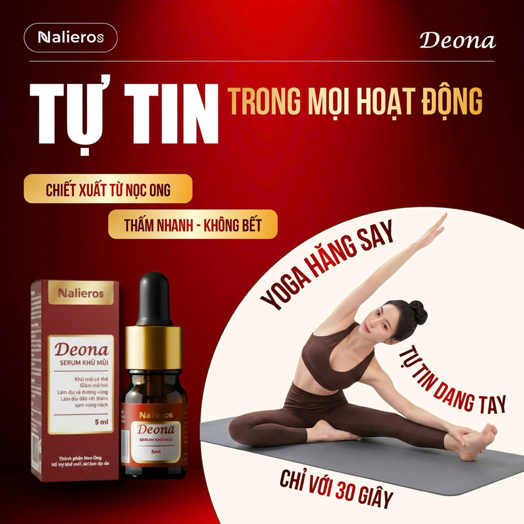 Deona Lười Chính Hãng - Khử Mùi Vùng Nách Hiệu Quả