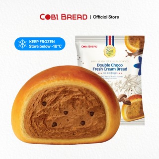 [Hoả tốc HCM] [Double Choco] Bánh Mì Nhân Kem Tươi Double Choco Cobi Bread