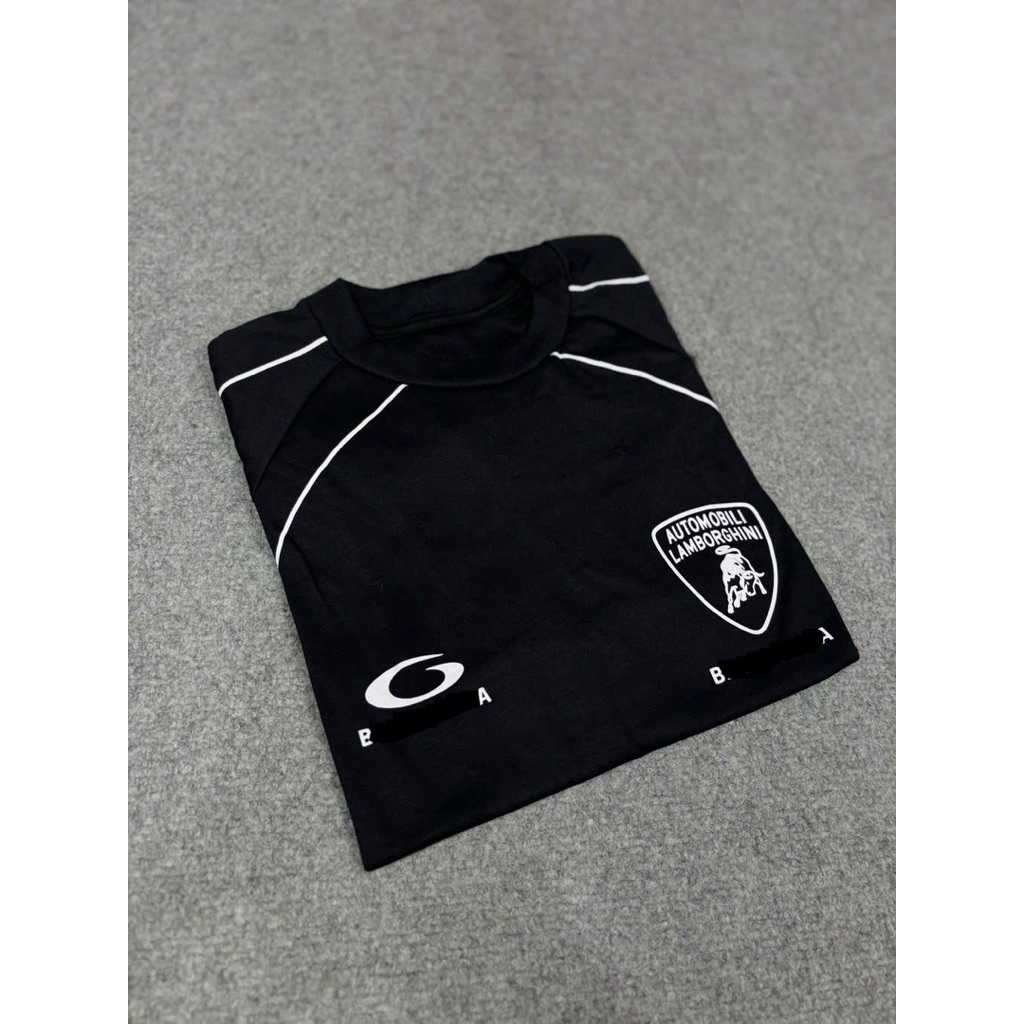 ⚡️[Hight Quality] Áo Phông Đen Nam Nữ Số 63 Over Size Shirts - Điểm Nhấn Chữ Thêu Cách Điệu Phối Màu Street Wear