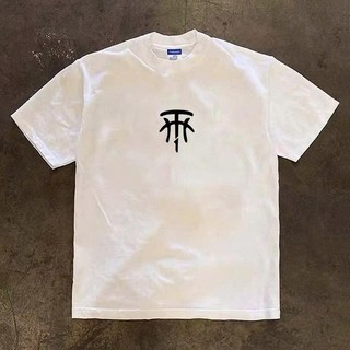 Áo Thun Hè Cổ Tròn Nam Nữ Tay Lỡ Hình T Xương Cá, Chất Liệu Cotton Khô Mềm Mịn Thoáng Khí