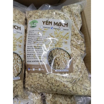 1Kg yến mạch cán dẹt - Yến mạch giảm cân Heathy - Ngũ cốc ăn sáng