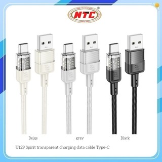 Cáp sạc nhanh Hoco U129 USB-A to LaiNing 2.4A, dài 1.2M