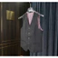 ⚡️[Hight Quality] Áo Gile Vest 1H0m Cồ V Shirts - Điểm Nhấn Cúc Phối Màu Xám Sang Trọng Loại 1