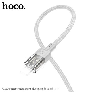 Cáp sạc nhanh Hoco U129 USB-A to LaiNing 2.4A, dài 1.2M