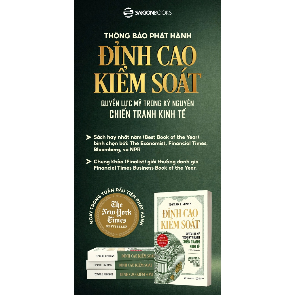 Sách – Chokepoints: Đỉnh Cao Kiểm Soát – Quyền Lực Mỹ Trong Kỷ Nguyên Chiến Tranh Kinh Tế