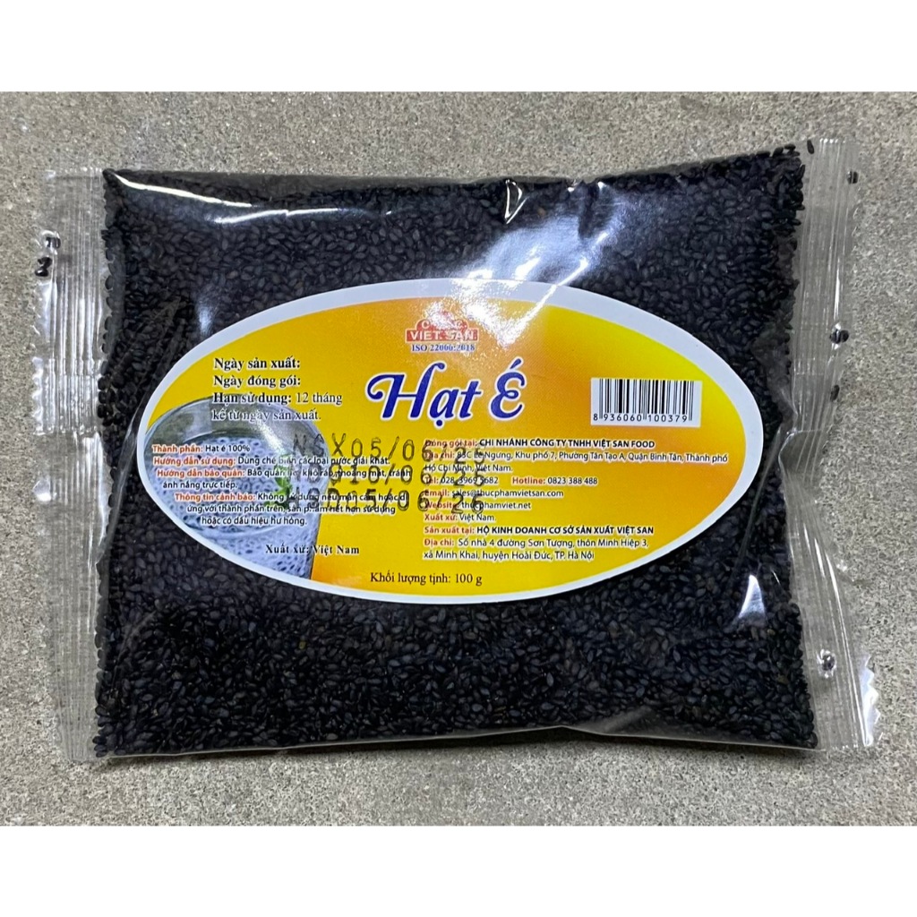 Hạt É - Phổ Tai Việt San 100g - Nguyên Liệu Pha Nước Mát Giải Nhiệt Tự Nhiên