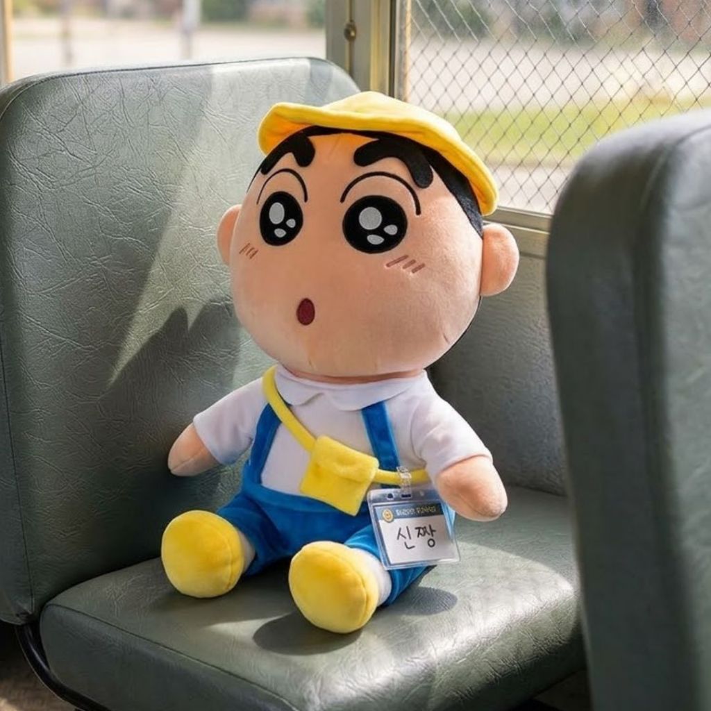 Gấu Bông Shin Chan Cosplay Nhiều Mẫu Đáng Yêu, Thú Nhồi Bông Shin Cậu Bé Bút Chì Hài Hước Kích Thước 25/35/50Cm