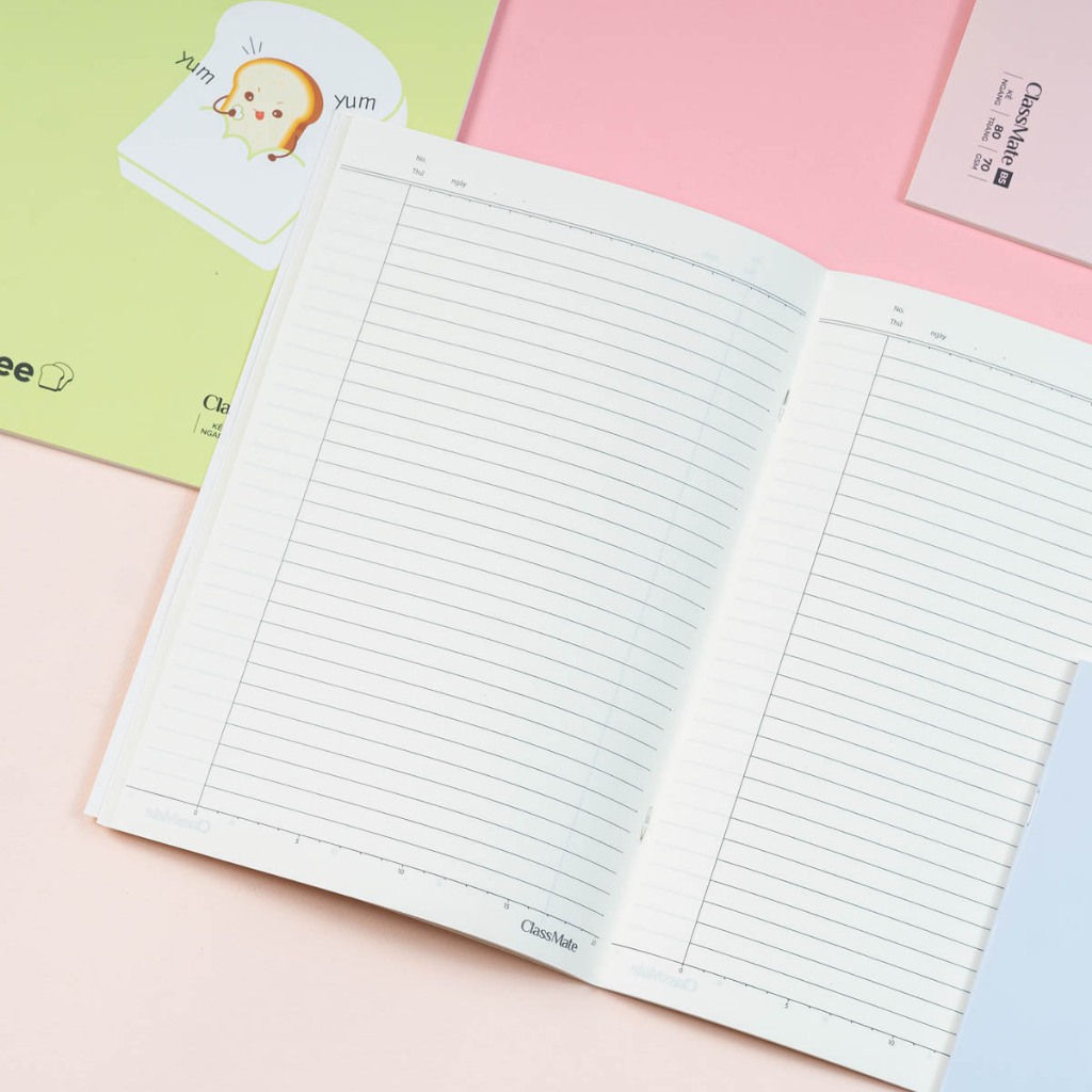 Vở Kẻ Ngang B5 Classmate Tập Sinh Viên BankMee 80 Trang, 70gsm Vở Viết Bài, Ghi Chép Cho Học Sinh Sinh Viên NB5-08-0341