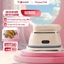 Bàn ủi hơi nước cầm tay gấp gọn Fujihome SI200DC Nhập khẩu, bàn là khô và hơi công suất 1200W mặt đế Ceramic tráng men