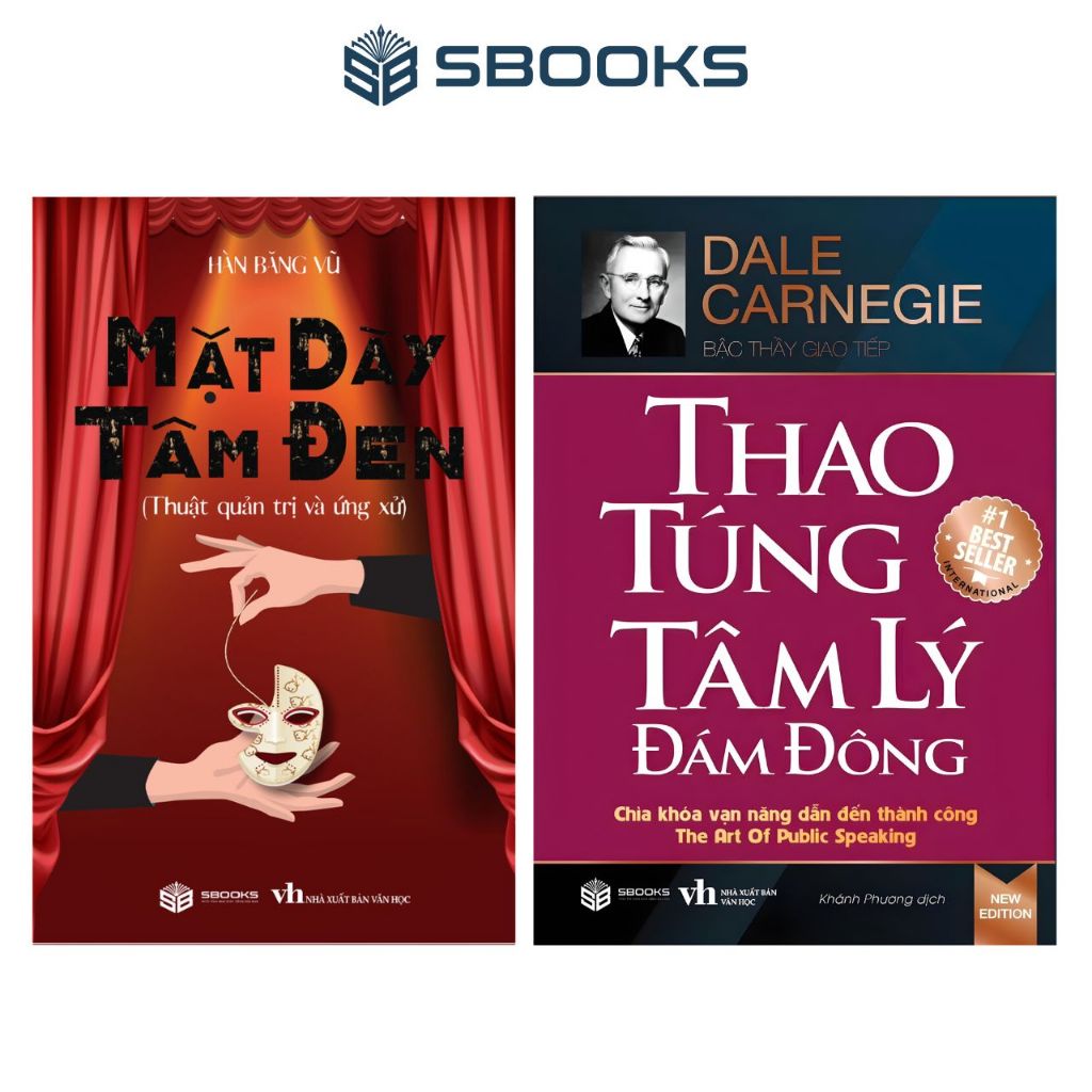 Sách Combo 2 Cuốn : Mặt Dày Tâm Đen + Thao Túng Tâm Lý Đám Đông - SBOOKS