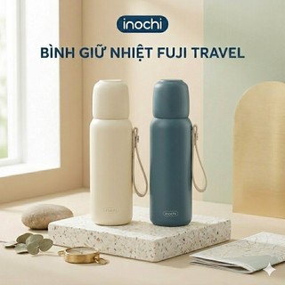 Bình Giữ Nhiệt Fuji Travel 500ml: Thép Không Gỉ, Giữ Nhiệt Tốt, Thiết Kế Tiện Lợi, Sang Trọng