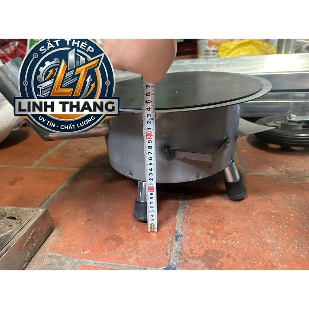 Bếp củi đa năng 35cm- 40cm -50cm - bếp đun củi thông minh không khói không đen nồi tiết kiệm củi có ống khói+ khay đỡ