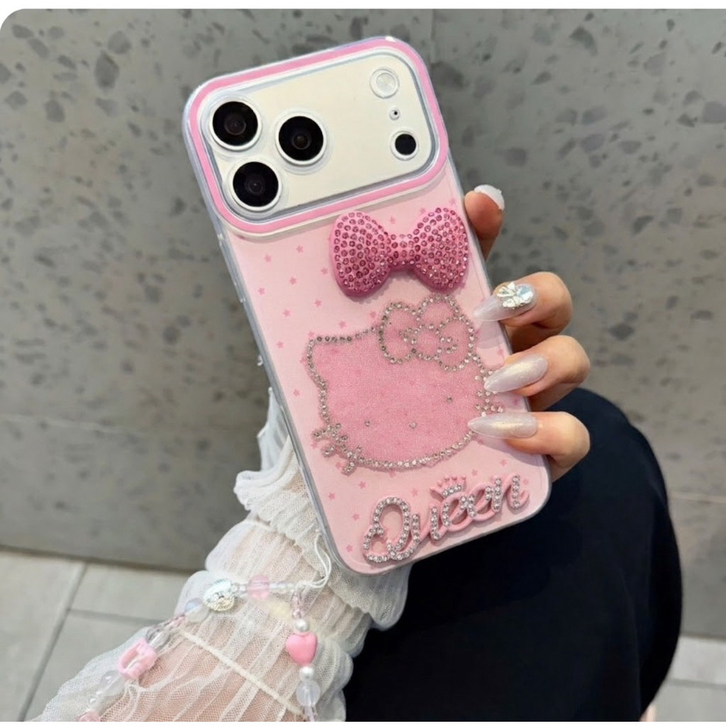 Ốp Lưng Iphone Kitty High-teen Chanh Sả Bling Bling Tiểu Thư - Nắng Case