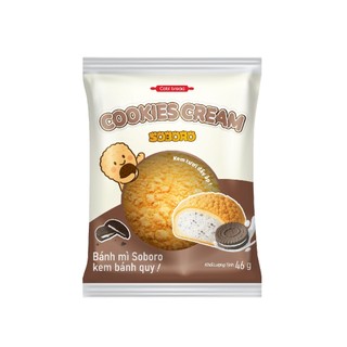 [Hoả tốc HCM] [Cookie] Bánh Soboro Nhân Kem Vị Bánh Qui - Cookie Cream Cobi Bread