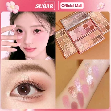Bảng phấn mắt 10 ô, Phấn mắt Hàn Quốc, Phấn mắt lâu dài, Nhũ Lì, Lên màu chuẩn, Phấn mắt trang điểm, Đa Năng