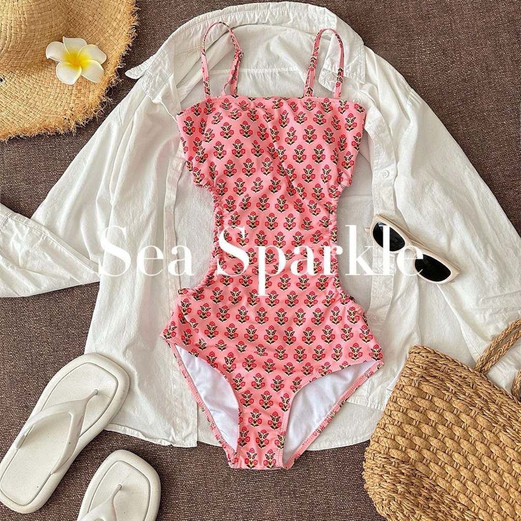 [OOrder 7-15n] BiKiNi Liền Thân Và Set BiKiNi Kèm Quần Tone Hồng Cá Tính❤️
