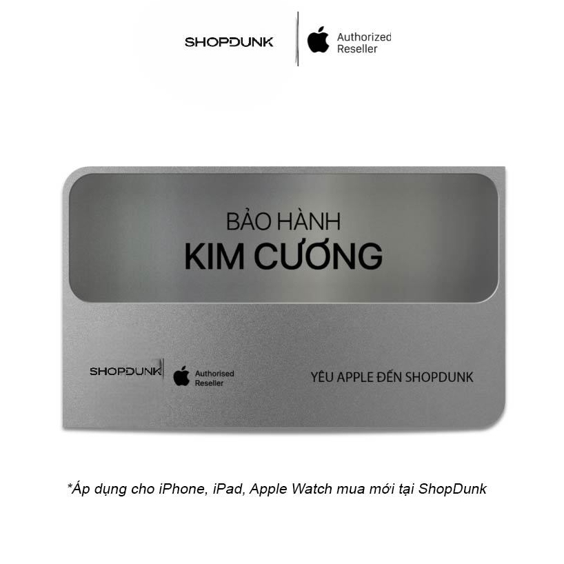 Bảo Hành Kim Cương 24 Tháng cho iPhone, iPad, Apple Watch (Giá trị máy < 35 Triệu)