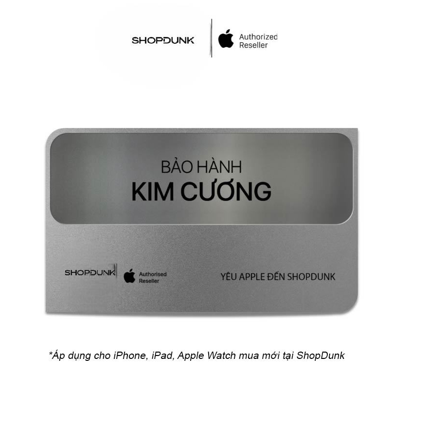 Bảo Hành Kim Cương 12 Tháng cho MacBook, iMac, Mac Mini (Giá trị máy < 50 Triệu)