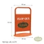 Standee Sắt ngoài trời phù hợp quán cà phê takeaway,trà sữa di động xe đẩy | LynhDecor free thiết kế