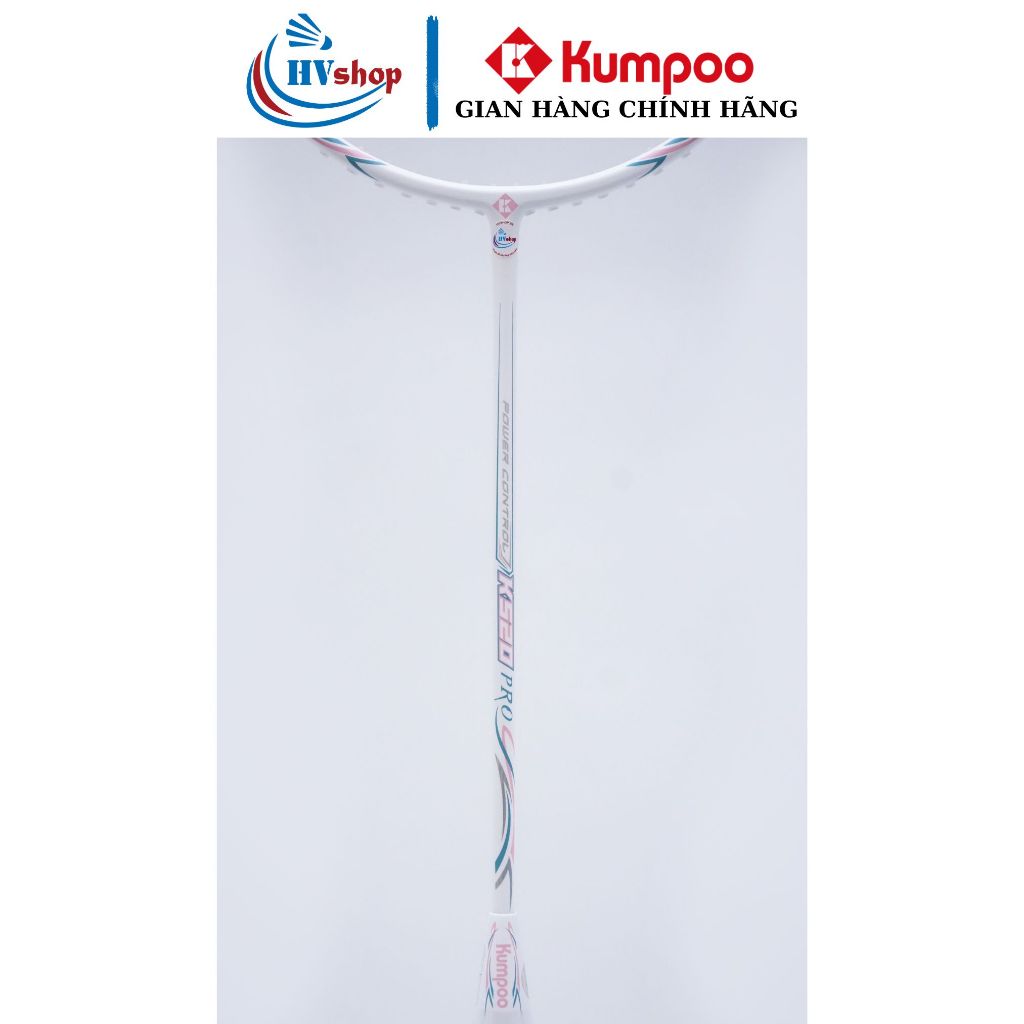 Vợt cầu lông Kumpoo K520 Pro chính hãng, KHUNG CHƯA CĂNG, kèm quà tặng 200k - HVShop