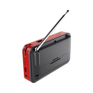Loa FM có bluetooth kiêm máy thu âm BANNIXING D-66 khe thẻ nhớ/ USB / Tai nghe - dùng pin sạc 18650