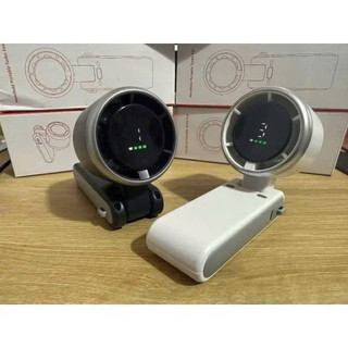Quạt cầm tay mini di động 5 tốc độ gió 180 Độ xoay gấp gọn siêu mạnh có thể sạc có dây đeo cổ 🌸🌸🌸