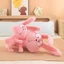 Gấu Bông Thỏ Hồng Dễ Thương, Mềm Mịn, Hài Hước - G185 Ôm Ngủ Trang Trí