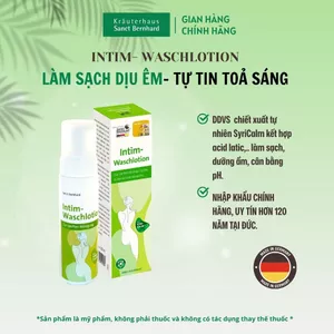 Dung dịch vệ sinh INTIM- WASCHLOTION 200ml - Làm sạch dịu nhẹ, cho cảm giác thoải mái mỗi ngày