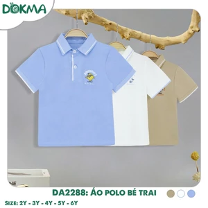Áo Polo Cổ Đức Bé Trai DOKMA DA2288 DA2659 DA2198 DA2890