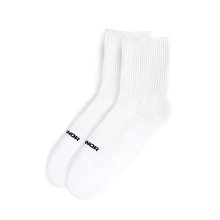 Vớ cổ cao nam nữ trắng đen, Cotton tự nhiên thoáng khí, kháng khuẩn ngăn mùi - POLOMANOR
