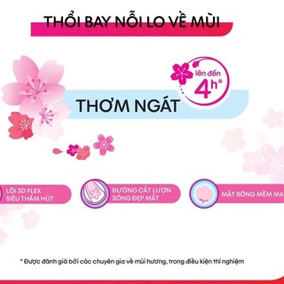 [COMBO 4 GÓI] Băng Vệ Sinh Kotex Gardenia Deo+ SMC 23cm 20 Miếng Hoa Anh Đào - Lucie's Mom